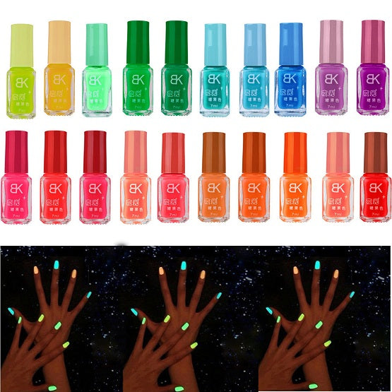 GLOWI NAILS - GLOW IN THE DARK NAIL POLISH