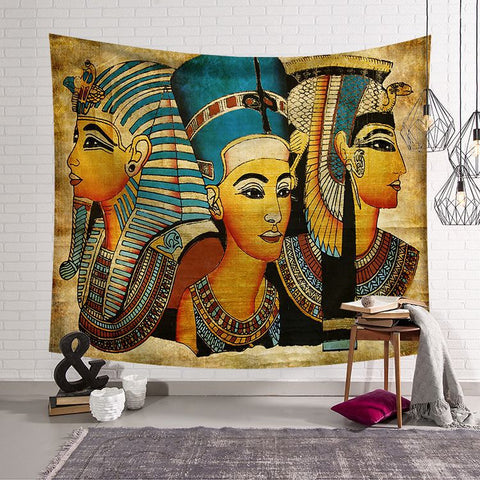 Image of Abstract Art Tapestry Egypt Style