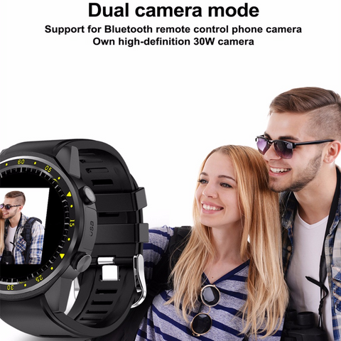 Image of Sports Pedometer GPS Smart Watch with Camera Support