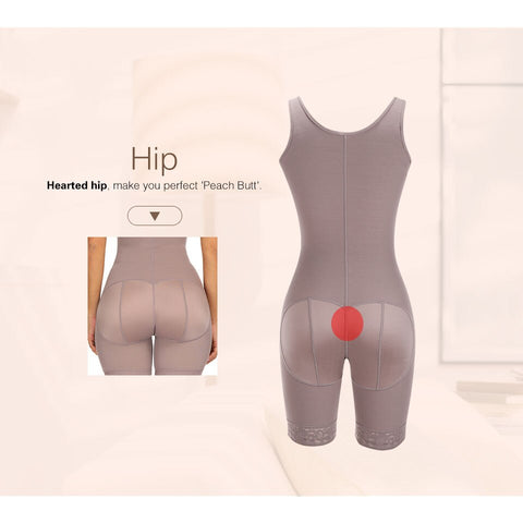 Image of Lover Beauty Women Full Body Shaper Seamless Thigh Corset Tummy Control Underbust