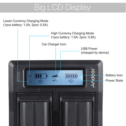 Image of Dual Digital Battery Charger