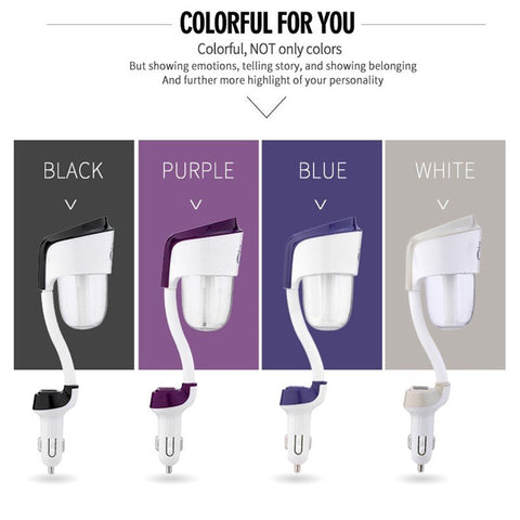 Image of II Car Humidifier Double USB Port Car Aroma