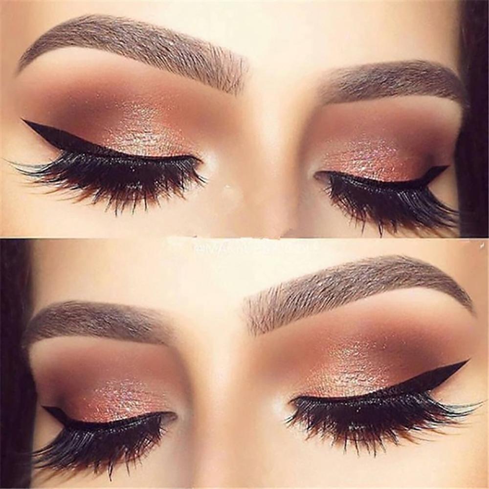 5 magnetic eyelashes, liquid eyeliner and tweezers set