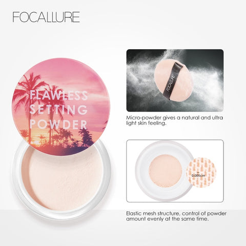 Image of Translucent Light Smooth Setting Powder Waterproof Oil-control