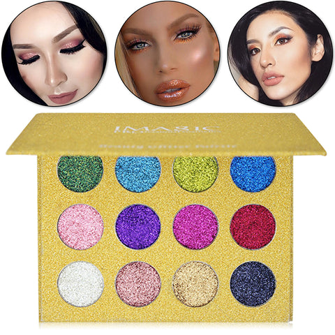 Image of Luxury collection Pressed glitter palette