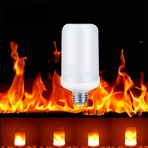 Image of LED Flame Effect Light Bulb