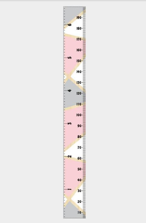Nordic Style Kids Height Ruler