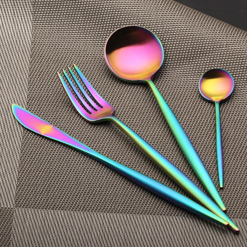 Image of Prismware Cutlery/Silverware Set (4 Pieces)