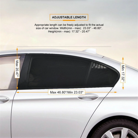 Image of 2 Pcs Car Window Cover