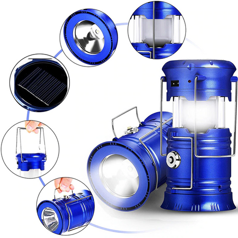Image of 3-in-1 Portable LED Flame Lantern