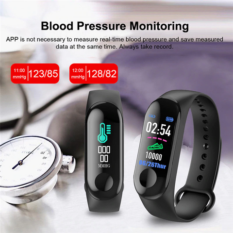 Image of SMART FITNESS WATCH BLUETOOTH BRACELET WRISTBAND