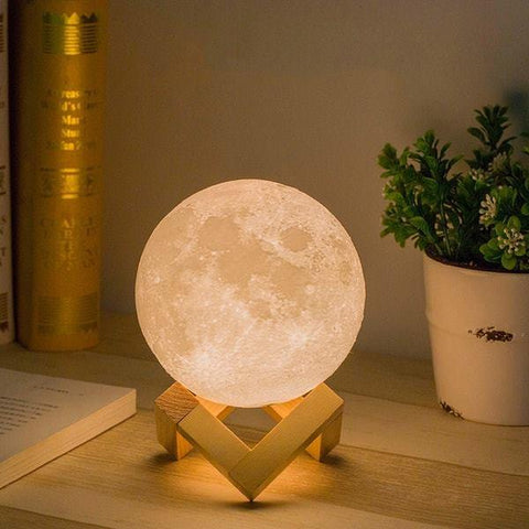 Image of Enchanting Luna MOON Light Lamp