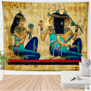 Image of Abstract Art Tapestry Egypt Style