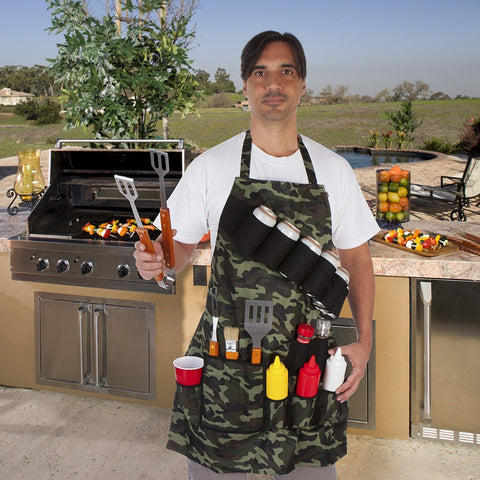 Image of Camouflage BBQ Apron