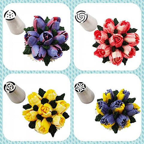 Image of HAPPY BAKES FLOWER NOZZLES