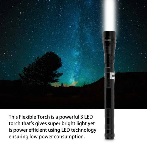 Image of MULTI-FUNCTION TACTICAL 3X LED FLASHLIGHT
