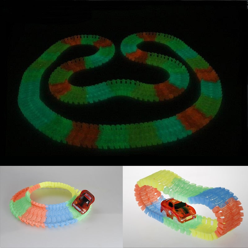 MAGIC GLOW RACING TRACK SET