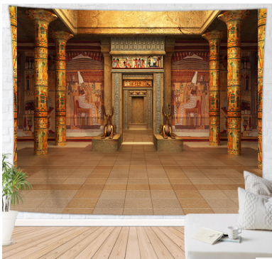 Image of Abstract Art Tapestry Egypt Style