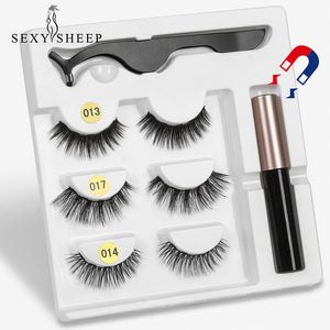 Waterproof Long Lasting Magnetic Eyelash Extension & Tweezer Set