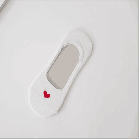 Image of New Free Shipping Women Candy Color Socks Small Animal Cartoon Short 100% Cotton Boat Socks 2 Pair Breathable Casual Funny Sock