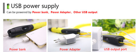 Image of 5Pc 3D Printing Pen Set