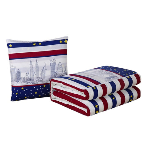 Image of 2-in-1 Leisure Office Travel Magic Pillow Blanket