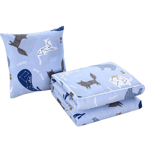 Image of 2-in-1 Leisure Office Travel Magic Pillow Blanket