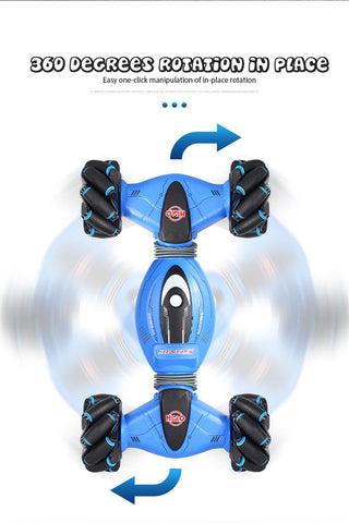 Image of Remote Control Gesture Stunt Car