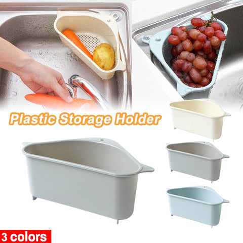 Image of Kitchen Filter-Triangular Sink Drain Shelf