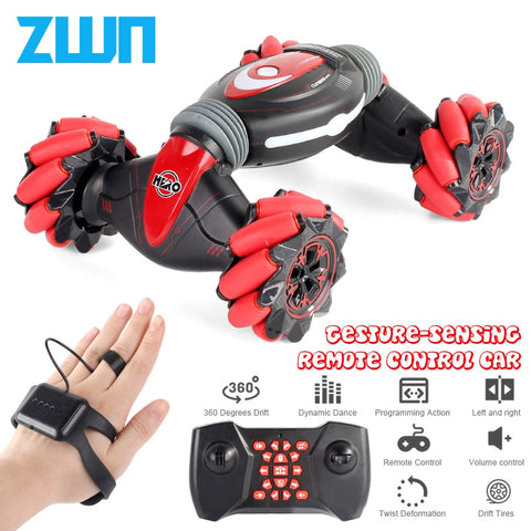 Image of Remote Control Gesture Stunt Car