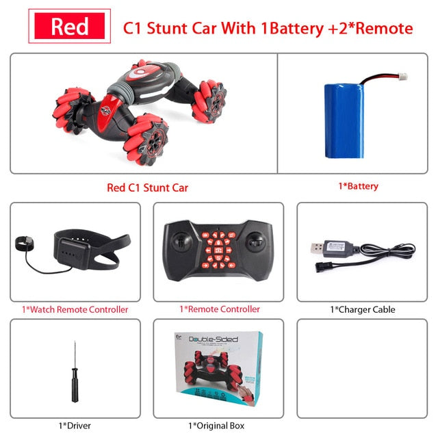 Remote Control Gesture Stunt Car