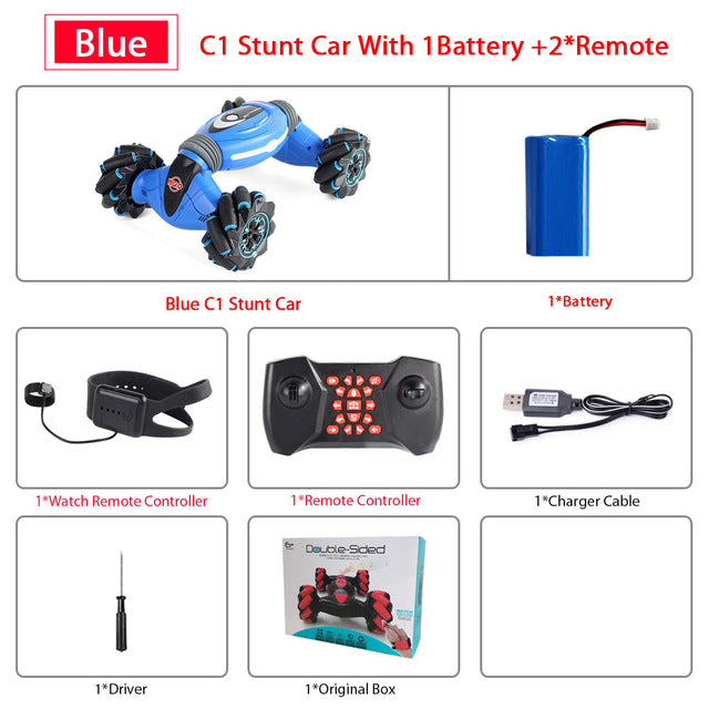 Remote Control Gesture Stunt Car