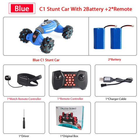 Image of Remote Control Gesture Stunt Car
