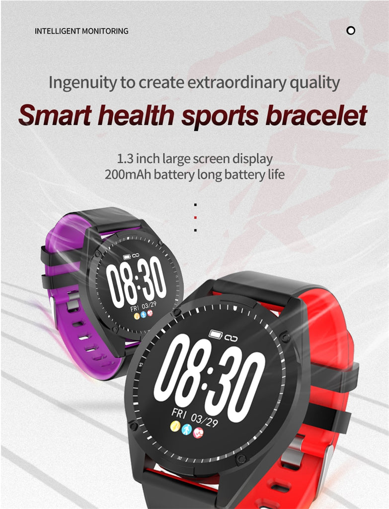 LimT Sports Activity Sleep Tracker Heart Rate Fitness Pedometer Bracelet Smart Watch