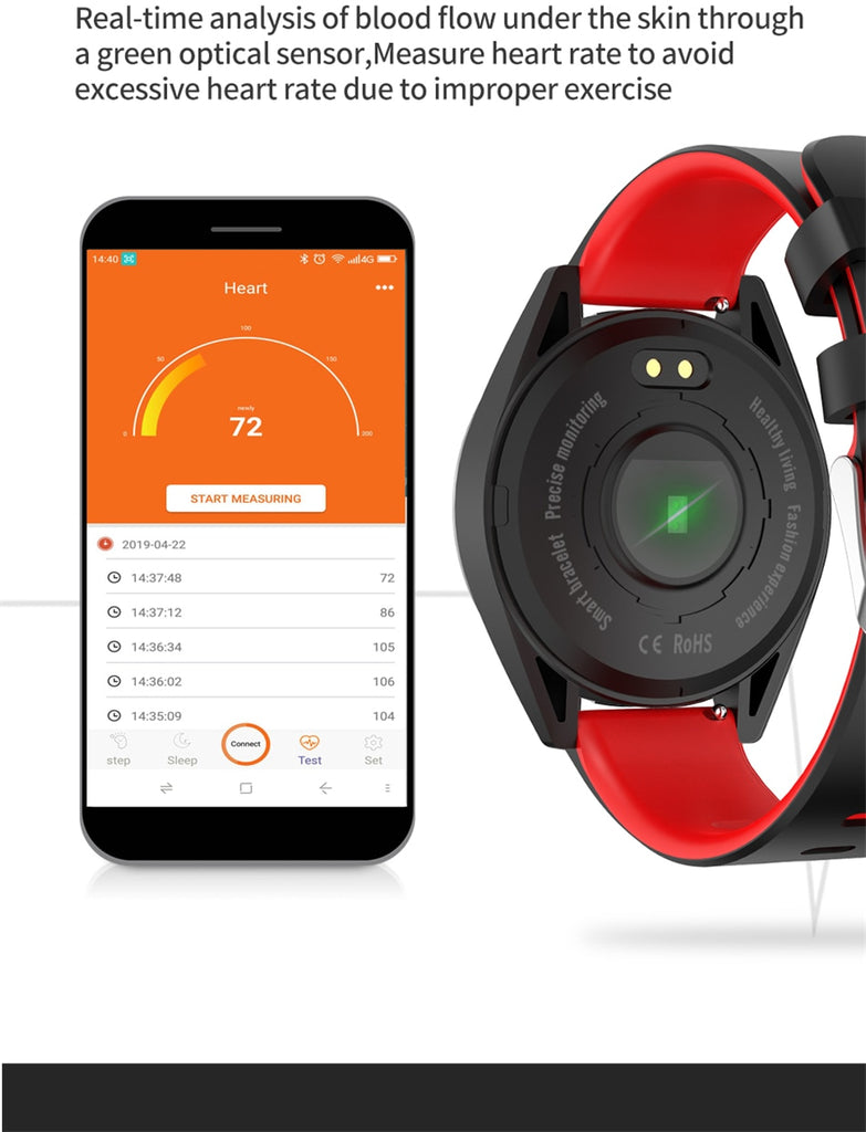 LimT Sports Activity Sleep Tracker Heart Rate Fitness Pedometer Bracelet Smart Watch