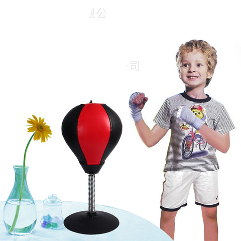 Image of Desktop suction cup punching bag