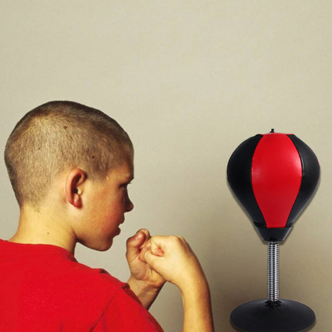 Image of Desktop suction cup punching bag