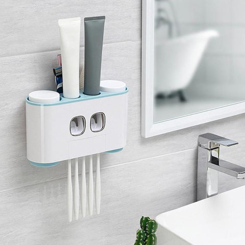 Image of Auto Squeezing Toothpaste Dispenser