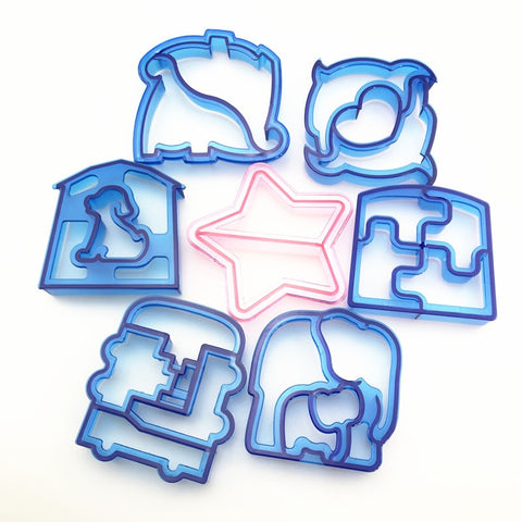 Image of Funky Sandwich Cut-Outs Set 9 pcs