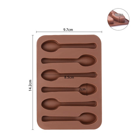 Image of CHOCOLATE SPOON MOULD