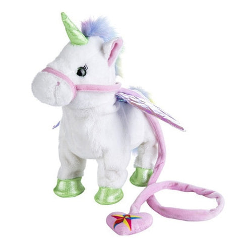 Image of Electric Walking Unicorn Plush Toy