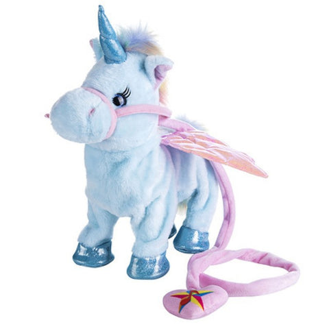 Image of Electric Walking Unicorn Plush Toy