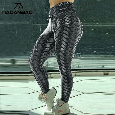 Image of LimT Armor Weave Printed Leggings