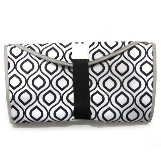 Foldable Changing Pad and Diaper Bag