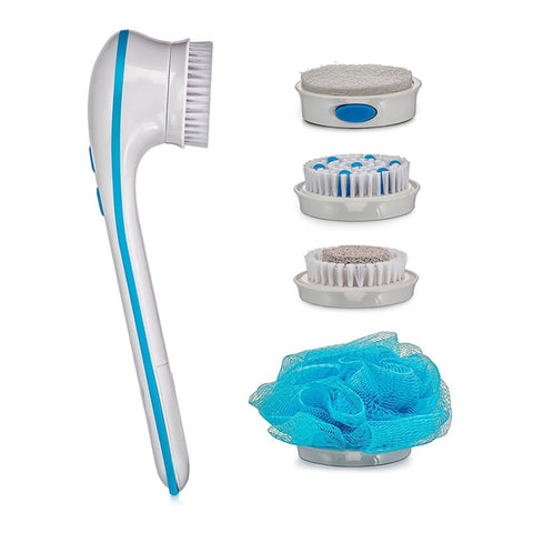 Image of SPIN SPA BODY BRUSH WITH 5 ATTACHMENTS