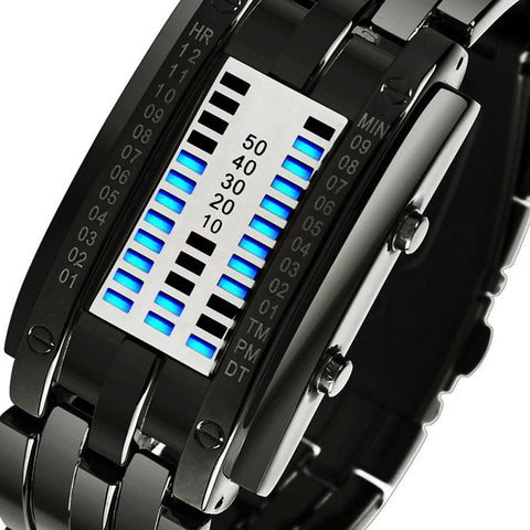 Image of Futuristic Digital Wrist Watch
