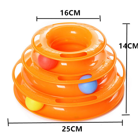 Image of Trilaminar Three Levels Tower Of Tracks