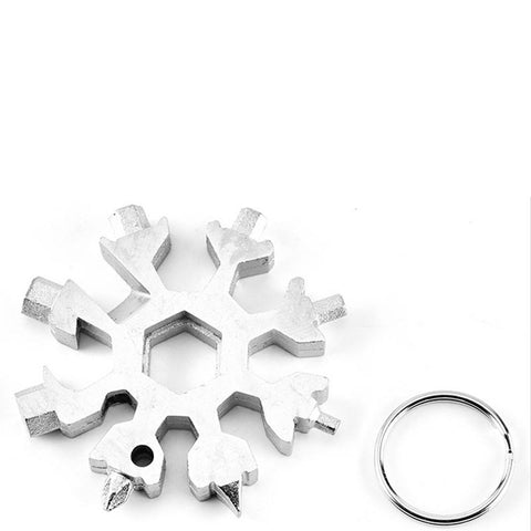 Image of 18-in-1 Stainless Steel Snowflakes Multi-Tool