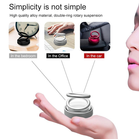 Image of Double Ring Rotating Car Freshener