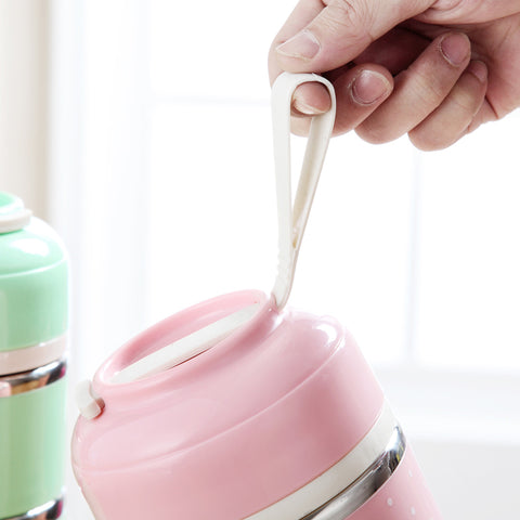 Image of Leak-Proof Stainless Steel Thermal Lunch Box